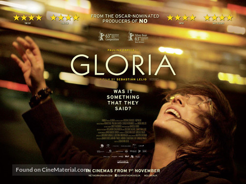 Gloria - British Movie Poster