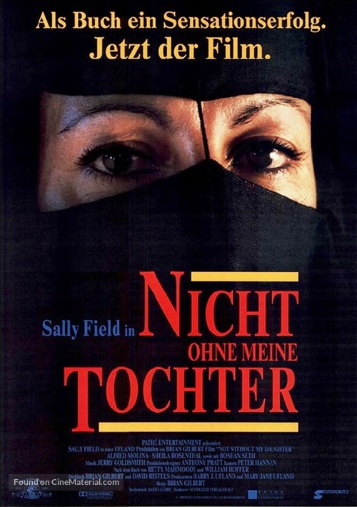 Not Without My Daughter - German Movie Poster