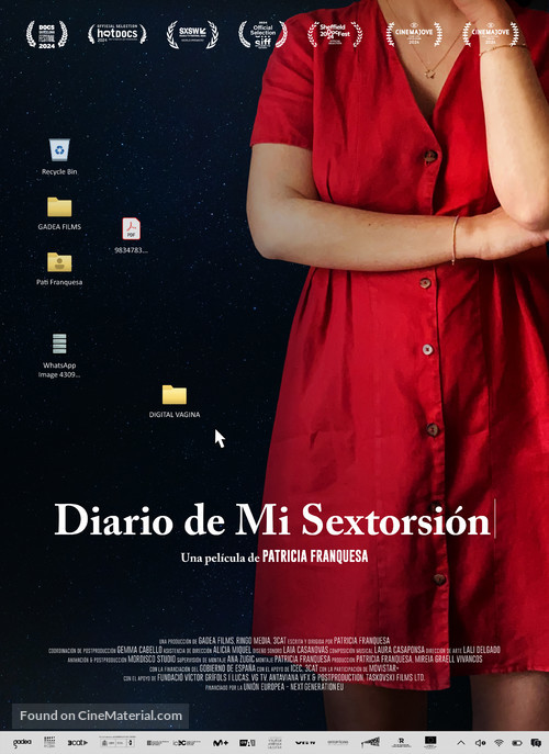 My Sextortion Diary - Spanish Movie Poster