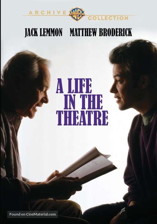 A Life in the Theater - DVD movie cover