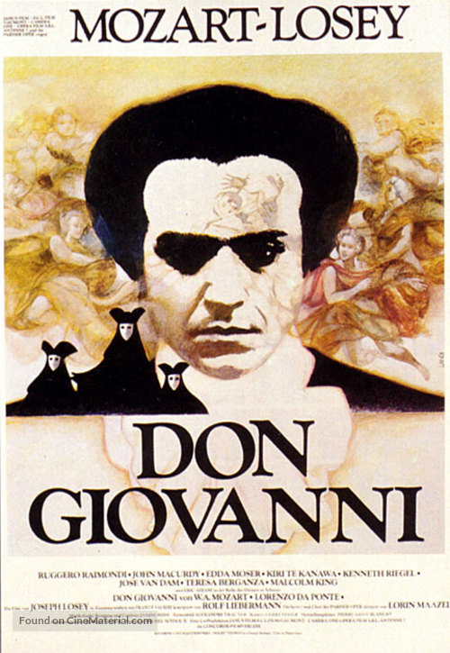 Don Giovanni - German Movie Poster