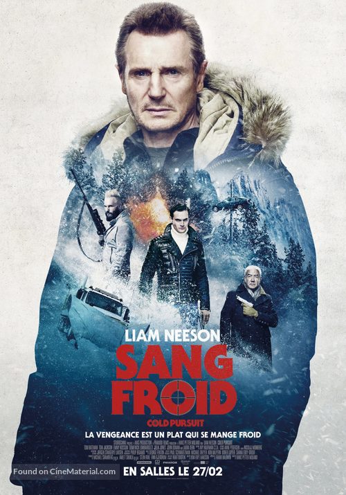 Cold Pursuit - Belgian Movie Poster
