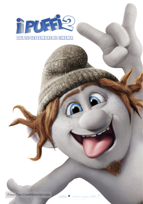 The Smurfs 2 - Italian Movie Poster