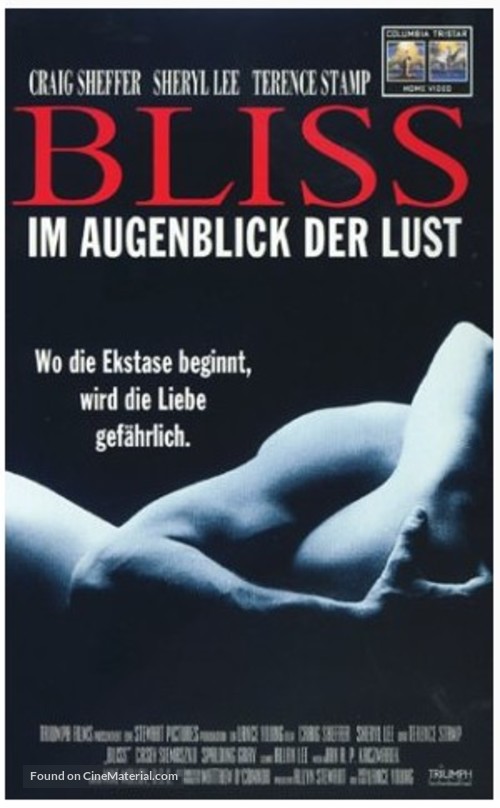 Bliss - German VHS movie cover