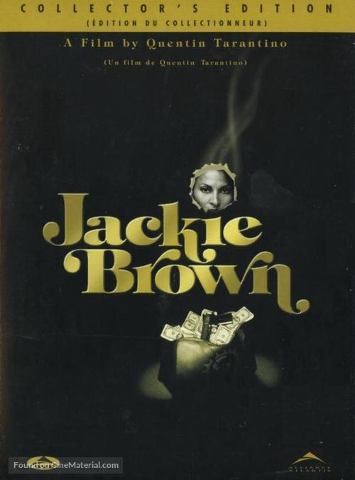 Jackie Brown - Canadian DVD movie cover