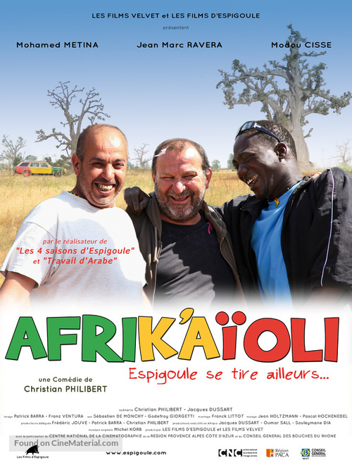 Afrik&#039;a&iuml;oli - French Movie Poster