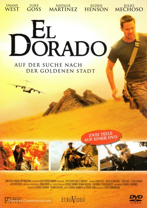 &quot;El Dorado&quot; - German DVD movie cover