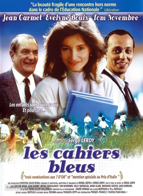 Les cahiers bleus - French Movie Cover