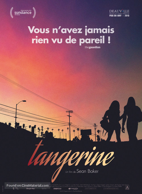 Tangerine - French Movie Poster