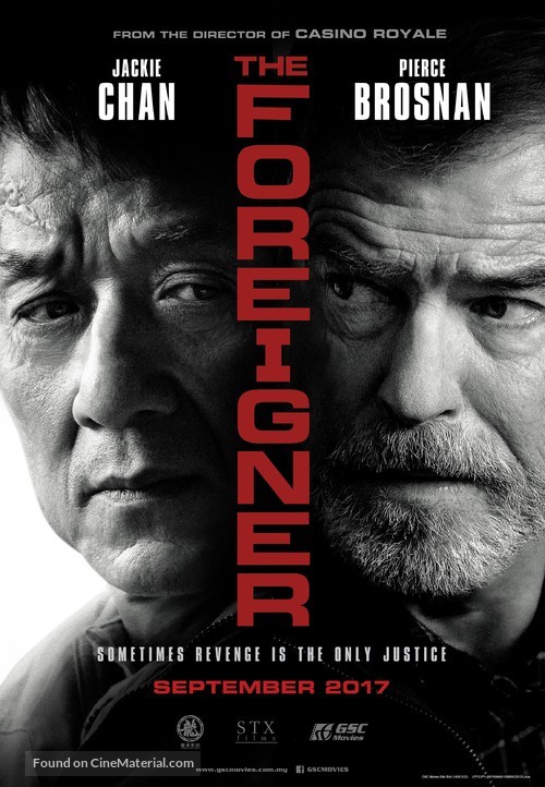 The Foreigner - Malaysian Movie Poster