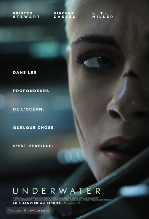 Underwater - French Movie Poster