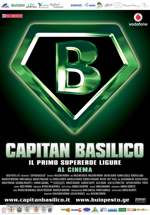 Capitan Basilico - Italian Movie Poster
