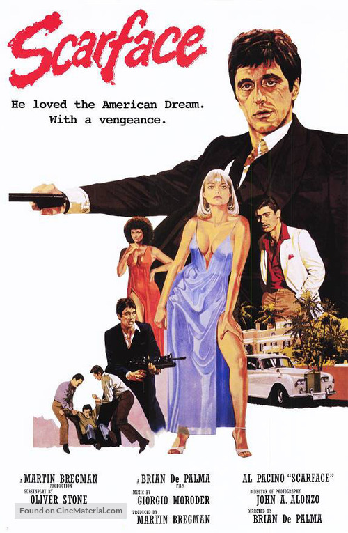 scarface 1983 movie poster
