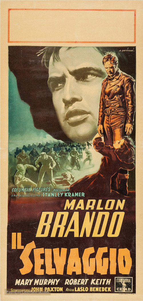 The Wild One - Italian Movie Poster