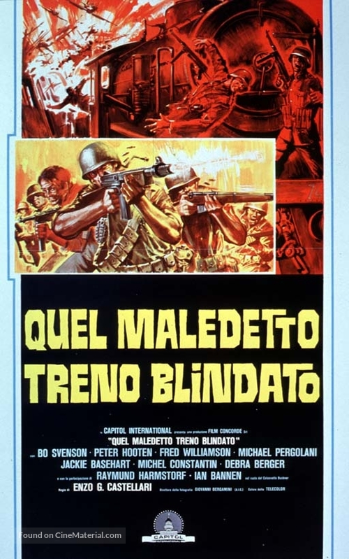 Quel maledetto treno blindato - Italian Movie Poster