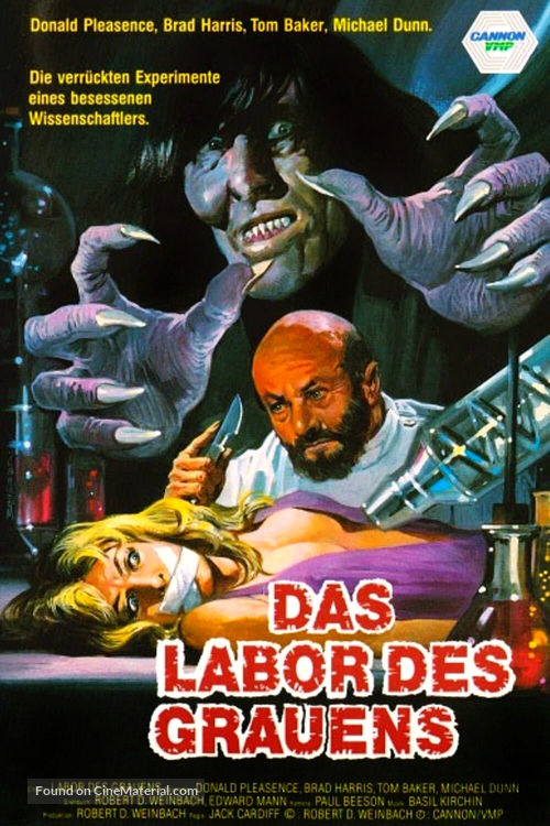 The Mutations - German VHS movie cover