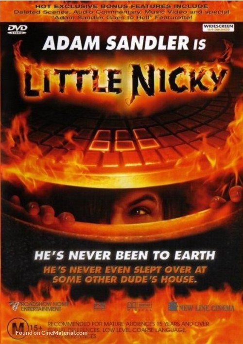 Little Nicky - Australian DVD movie cover