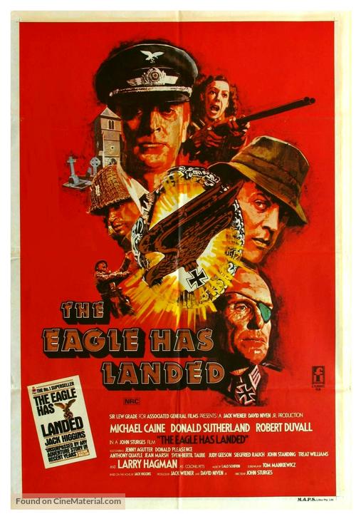 The Eagle Has Landed - British Movie Poster