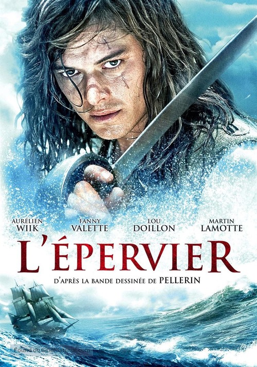 &quot;L&#039;&eacute;pervier&quot; - French DVD movie cover