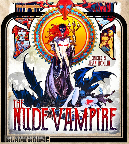 La vampire nue - British Blu-Ray movie cover