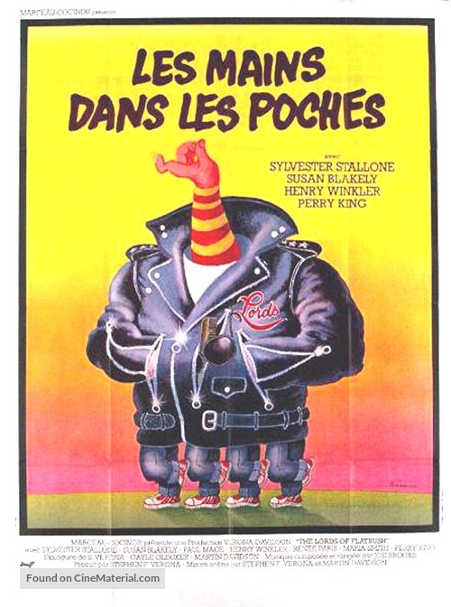 The Lords of Flatbush - French Movie Poster