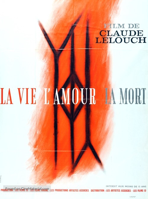 La vie, l&#039;amour, la mort - French Movie Poster