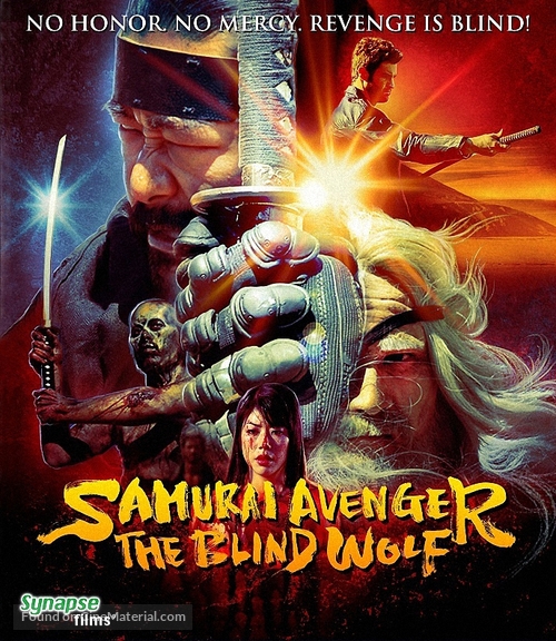 Samurai Avenger: The Blind Wolf - Blu-Ray movie cover