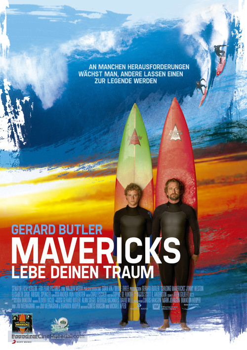Chasing Mavericks - German Movie Poster
