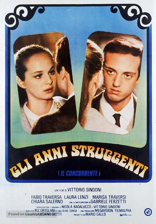 Anni struggenti - Italian Movie Poster