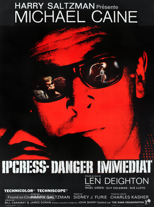 The Ipcress File - French Movie Poster