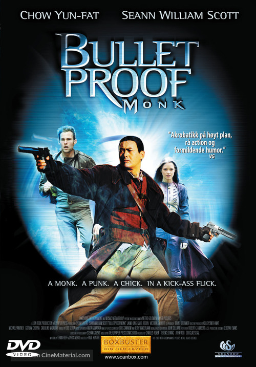 Bulletproof Monk - Norwegian DVD movie cover