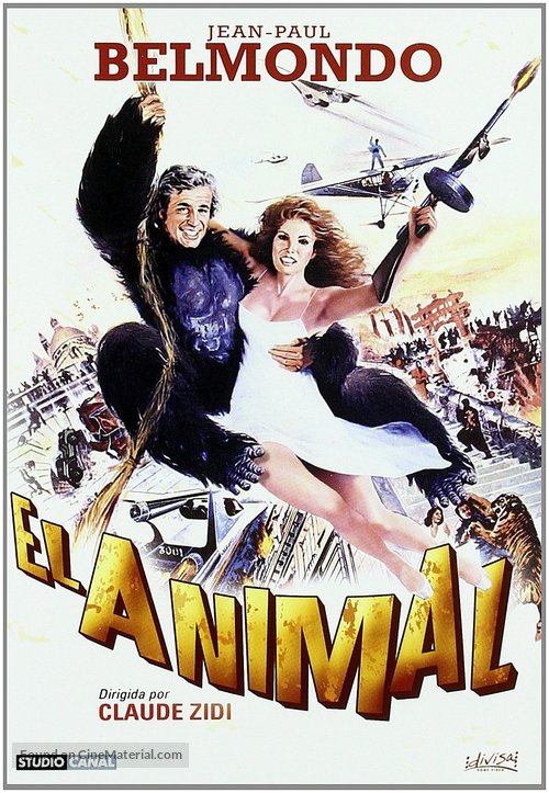 L&#039;animal - Spanish DVD movie cover