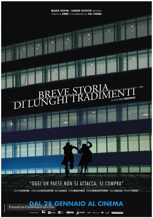 Breve storia di lunghi tradimenti - Italian Movie Poster