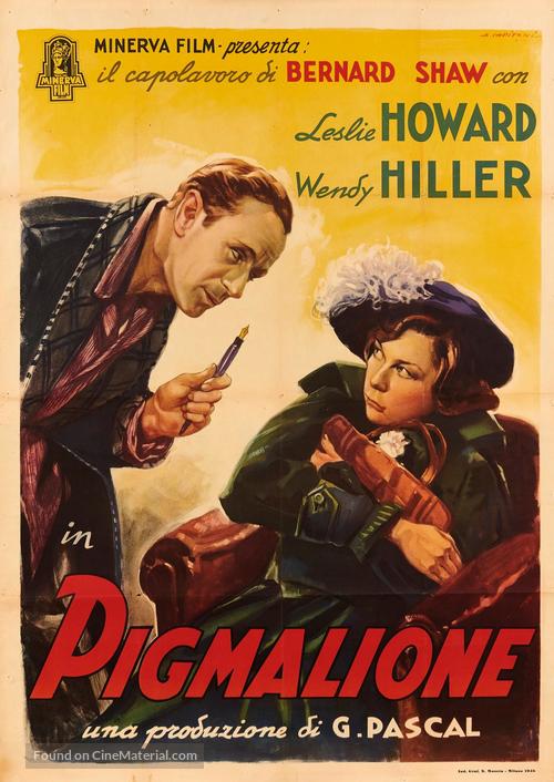 Pygmalion - Italian Movie Poster