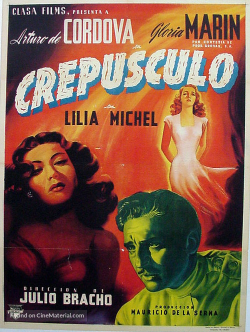 Crep&uacute;sculo - Mexican Movie Poster