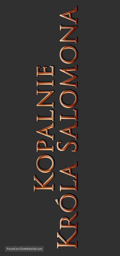&quot;King Solomon's Mines&quot; - Polish Logo