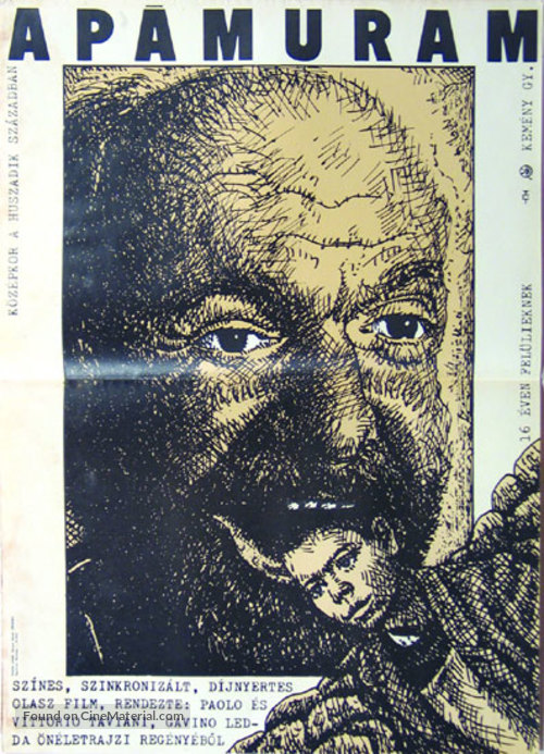 Padre padrone - Hungarian Movie Poster