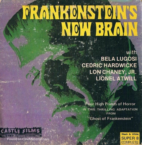 The Ghost of Frankenstein - British Movie Cover