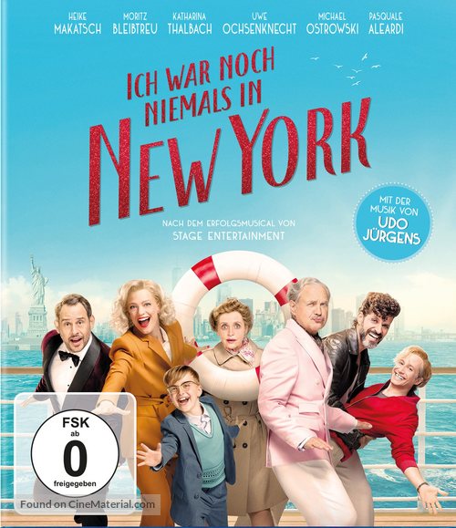 Ich war noch niemals in New York - German Blu-Ray movie cover