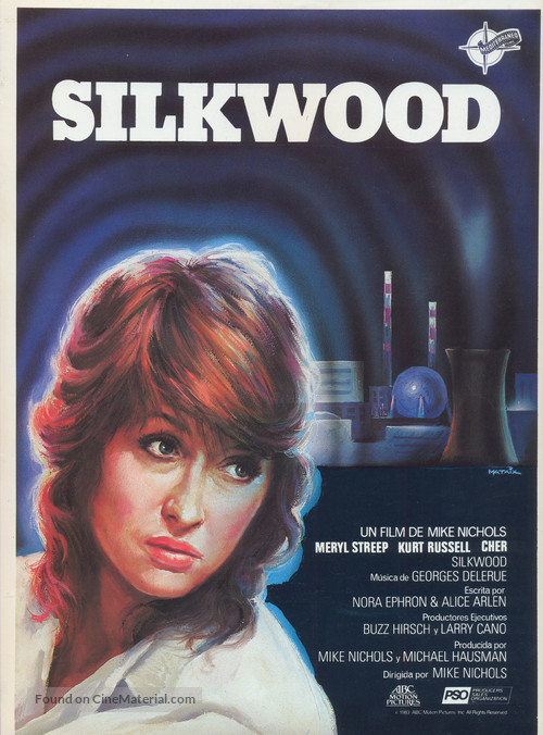 Silkwood - Spanish Movie Poster