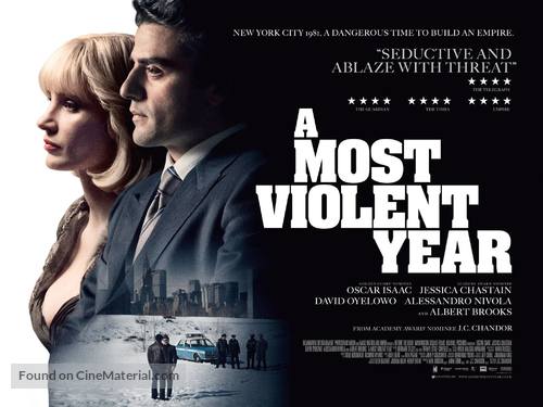 A Most Violent Year - British Movie Poster