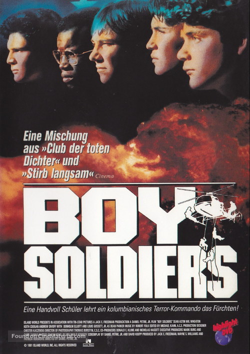 Toy Soldiers - German Movie Cover
