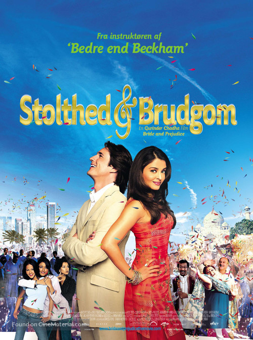 Bride And Prejudice - Danish Movie Poster