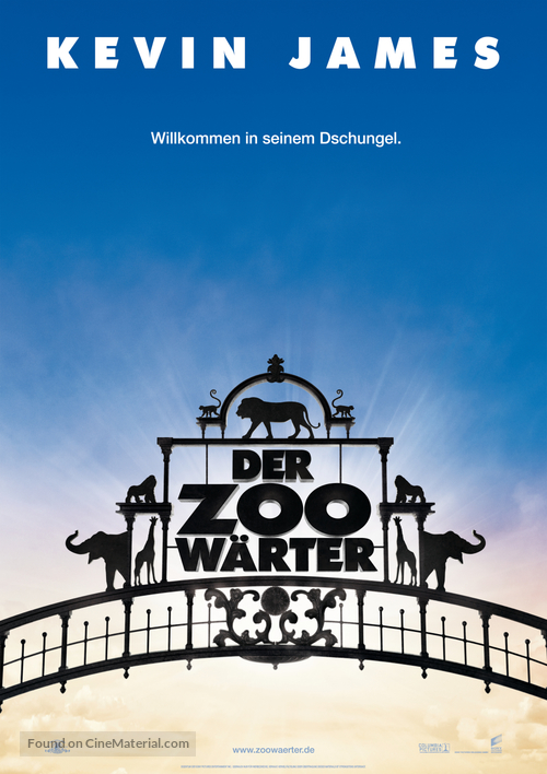 The Zookeeper - German Movie Poster