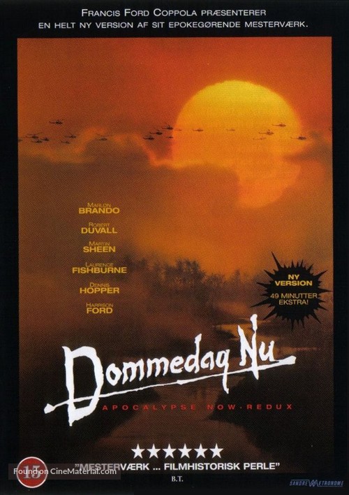 Apocalypse Now - Danish DVD movie cover