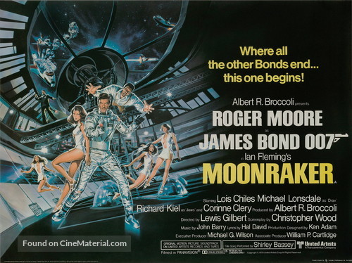 Moonraker - British Movie Poster