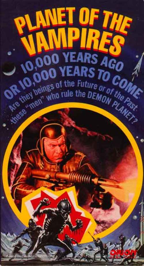 Terrore nello spazio - VHS movie cover