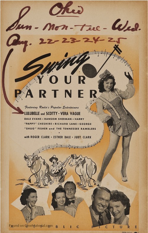 Swing Your Partner - Movie Poster