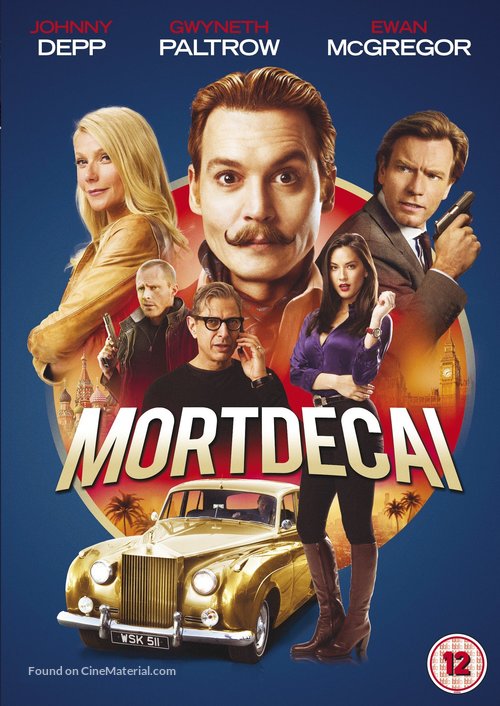 Mortdecai - British Movie Cover