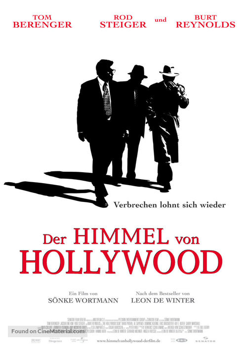 The Hollywood Sign - German Movie Poster